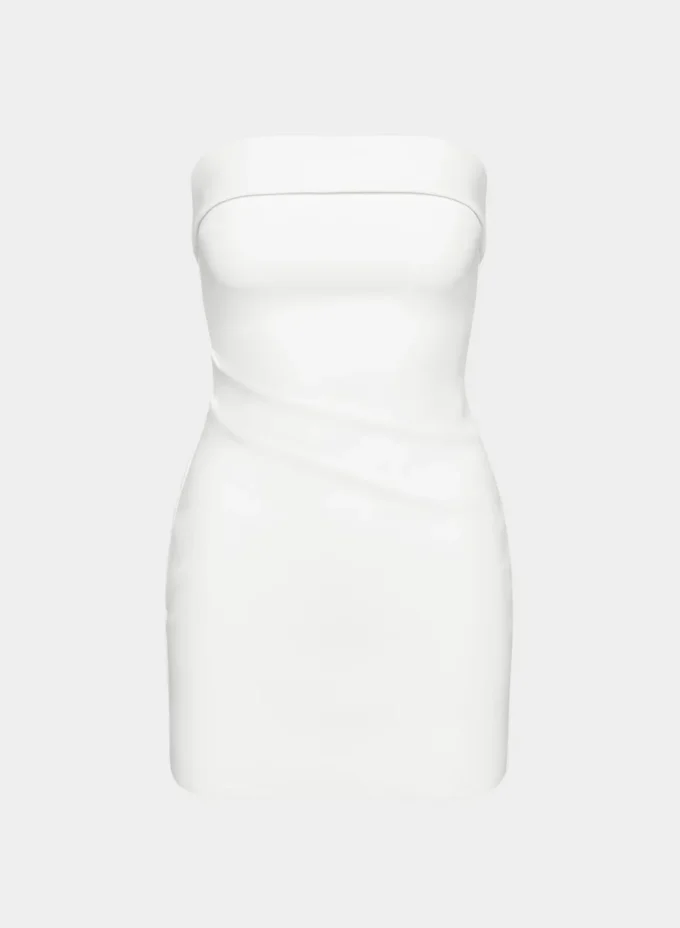 Vestido mini llamativo FigureKnit™ Vestido mini llamativo FigureKnit™