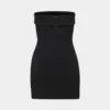 Vestido mini llamativo FigureKnit™ Vestido mini llamativo FigureKnit™