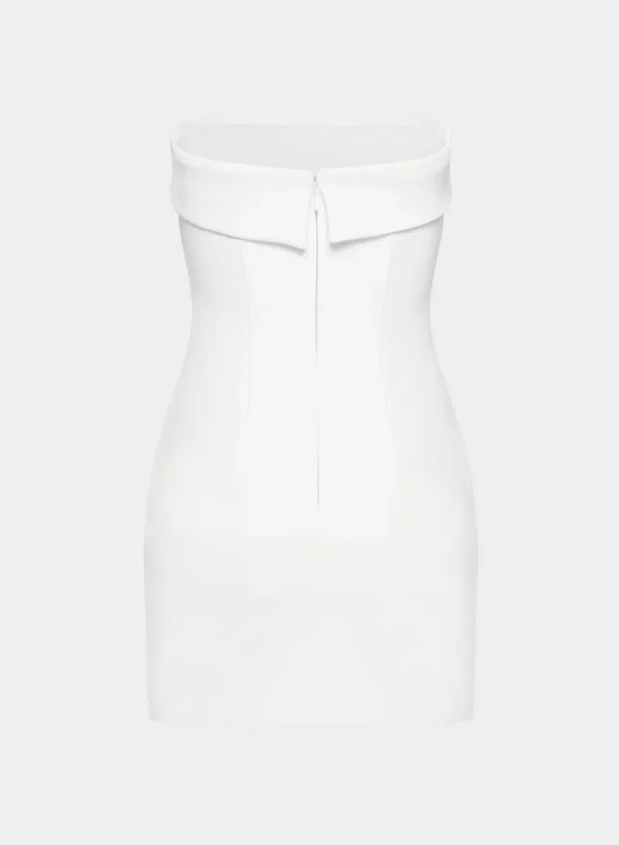 Vestido mini llamativo FigureKnit™ Vestido mini llamativo FigureKnit™