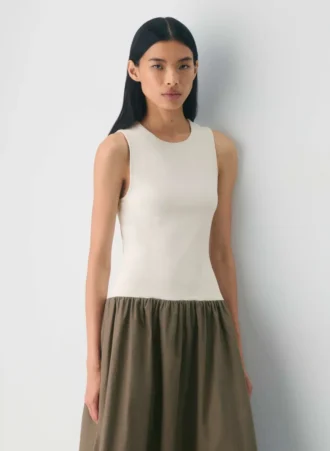 Vestido Worldly Poplin