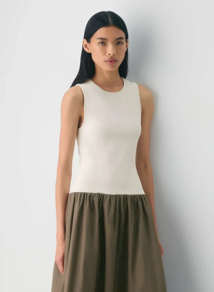 Vestido Worldly Poplin Vestido Worldly Poplin