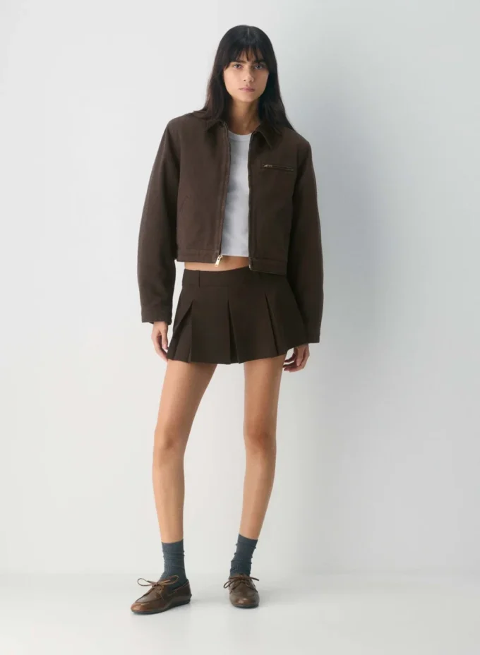 Zapatos náuticos estrechos Sperry x Aritzia – Cuero liso Zapatos náuticos estrechos Sperry x Aritzia – Cuero liso