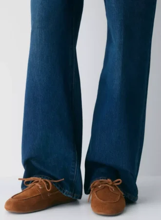 Zapatos náuticos estrechos Sperry x Aritzia – Piel de ante