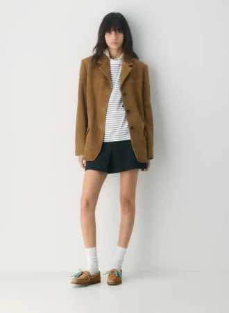 Zapatos náuticos Sperry x Aritzia AO – Cuero nobuk Zapatos náuticos Sperry x Aritzia AO – Cuero nobuk